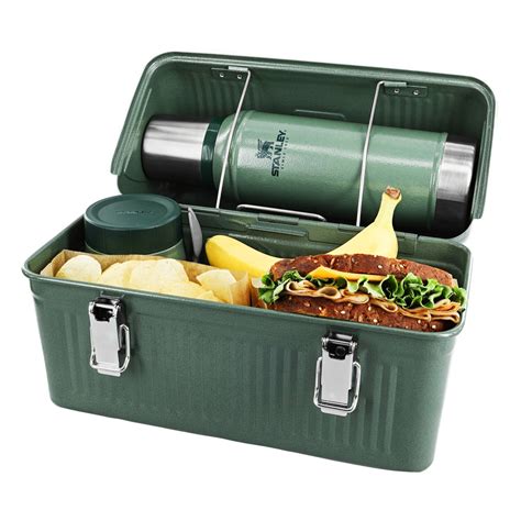 stanley metal lunch box amazon|stanley lunch box with flask.